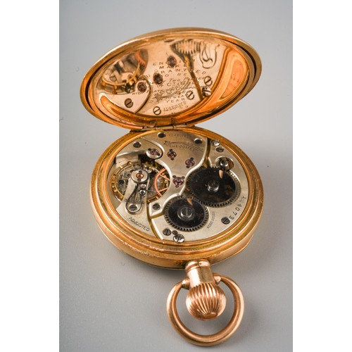 231 - 2 pocket watches to include a gold plated Swiss pocket watch 