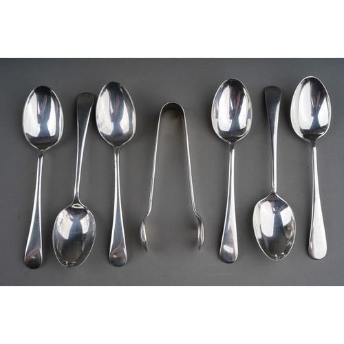 279 - A cased set of George V silver Old English pattern teaspoons, makers James Deakin & Sons, Sheffield ... 