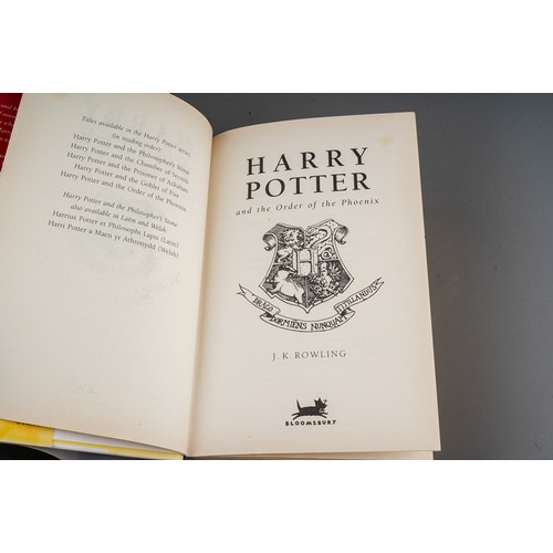 349 - 4 Harry potter books