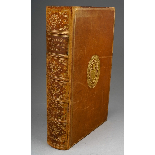 350 - Marsh, George P; The students manual of the English Language, published John Murray, Albemarle Stree... 