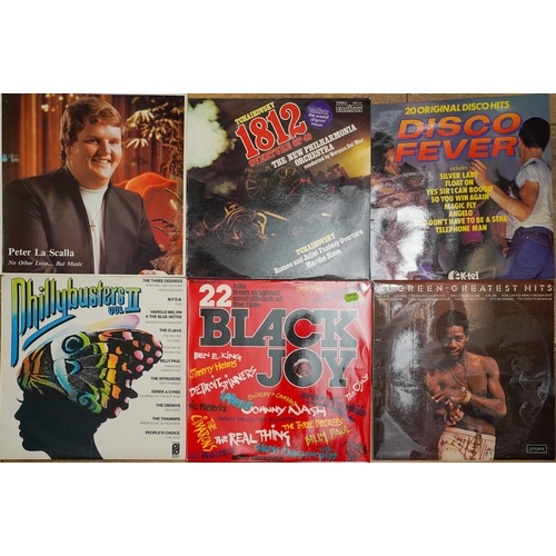 357 - A collection of LP records including The Beatles Sergeant Peppers with pink inner with no insert.  C... 