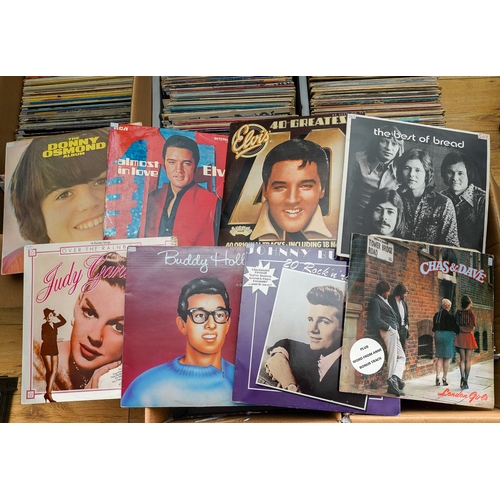 358 - Records including 70/80s Pop, Rock n Roll, Jazz, easy listening including Shaky, compilations, Doris... 