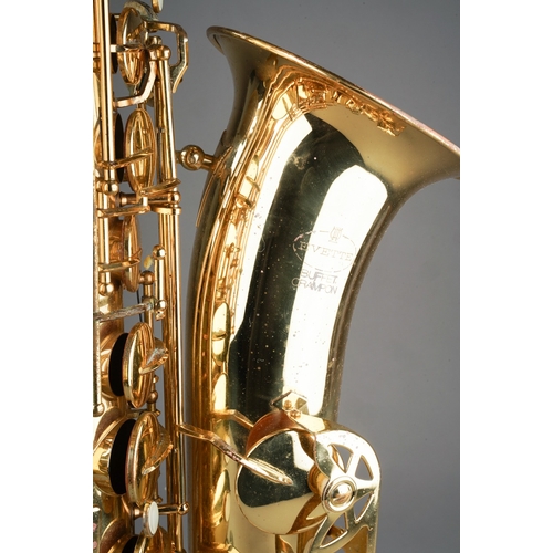 360 - A cased Evette Buffet Crampon tenor saxophone in heavily rusted and tarnished condition