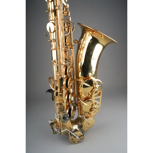 360 - A cased Evette Buffet Crampon tenor saxophone in heavily rusted and tarnished condition