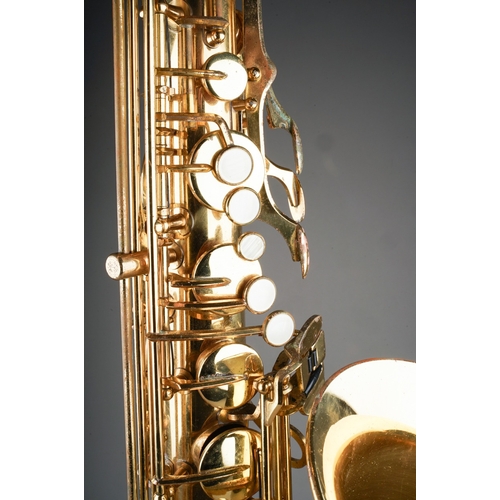 360 - A cased Evette Buffet Crampon tenor saxophone in heavily rusted and tarnished condition