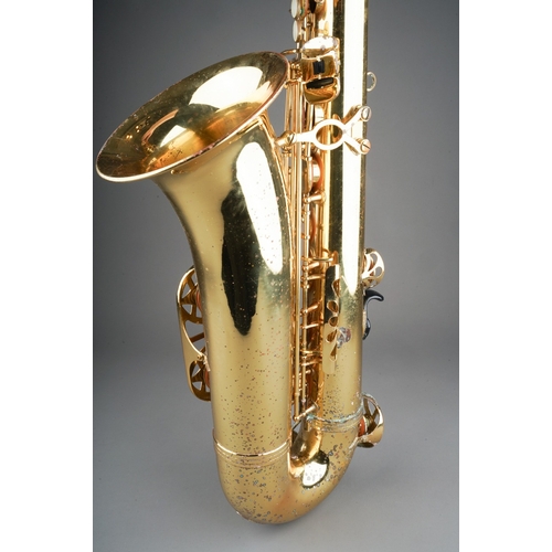 360 - A cased Evette Buffet Crampon tenor saxophone in heavily rusted and tarnished condition