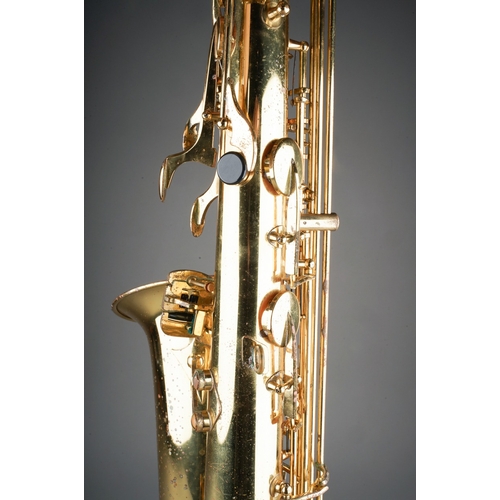 360 - A cased Evette Buffet Crampon tenor saxophone in heavily rusted and tarnished condition