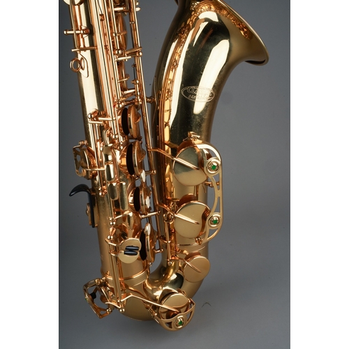 362 - A cased Classic Cantabile TS-450 brass tenor saxophone, serial no.170302, with quality certificate f... 