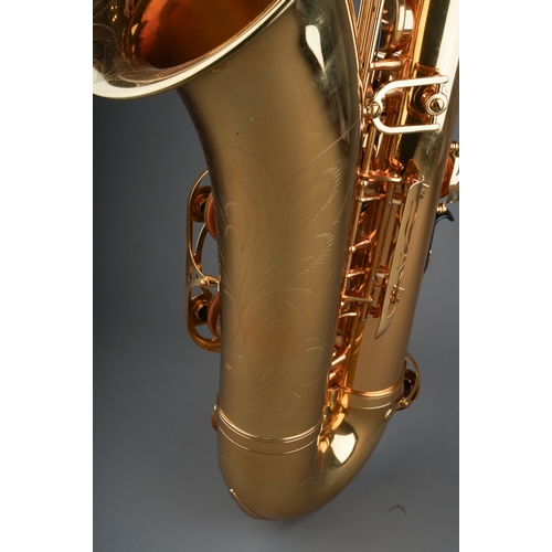 362 - A cased Classic Cantabile TS-450 brass tenor saxophone, serial no.170302, with quality certificate f... 