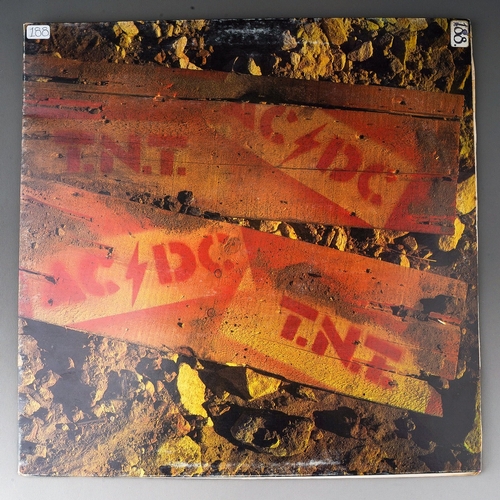 366 - AC/DC, T.N.D.T LP Record, Australian pressing Catalogue No. APLPA-016 YAPAX1213. Gatefold sleeve in ... 