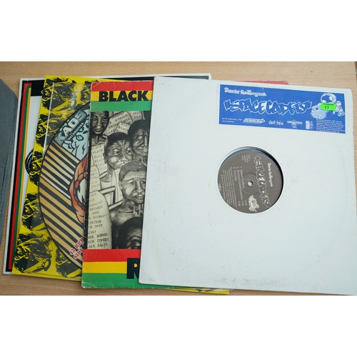 376 - A collection of mostly 12 inch and some LP records including Reggae, Dance, Trance, House, D&B inclu... 