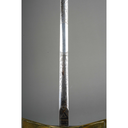 420 - A Masonic ceremonial sword