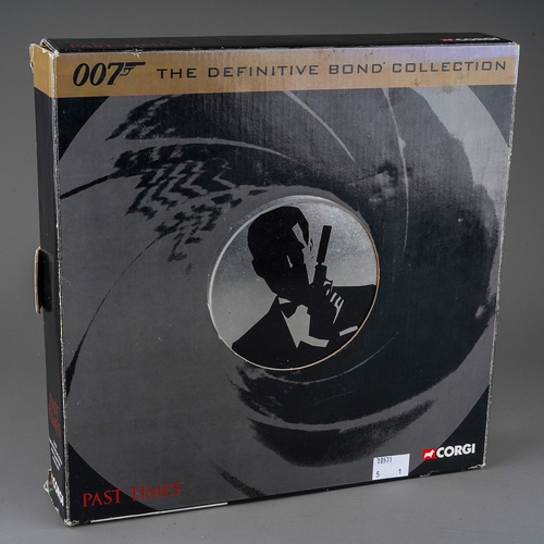 432 - Corgi (James Bond) - Past Times The Definitive Bond Film Cannister 4 piece set