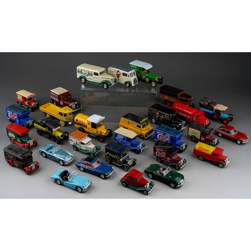 433 - Assorted collection of mainly diecast cars and vans to include: Dinky, Matchbox, Corgi, Lledo etc (2... 