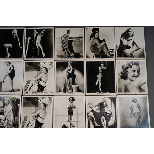 459 - Assorted vintage cigarette cards to include: a collection of Real Photograph black and white portrai... 