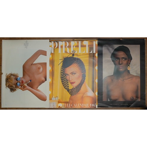 467 - Three Pirelli Calendars - 1985, 1986 and 1987 (3)