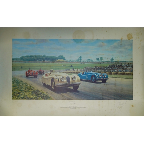 473 - Signed Limited Edition Print No. 15 from 600 by Tony Smith Silverstone 1949