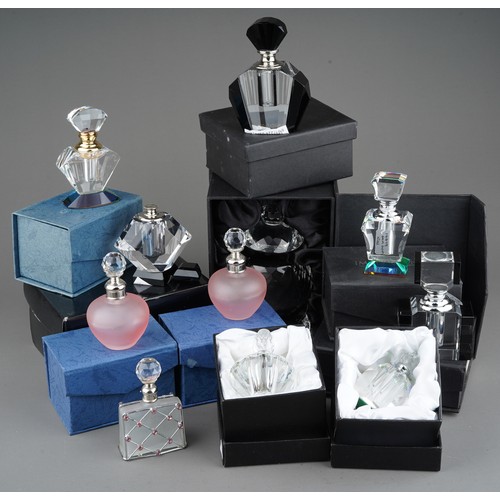 480 - Assorted collection of glass scent bottles mainly from 