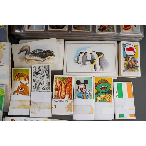 497 - Assorted collection of vintage cigarette cards, mainly Ornithology, loose and albums to include Lipt... 