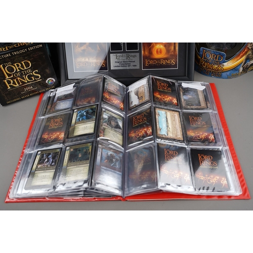 522 - Lord of the Rings Trading Card Games and other Lord of the Rings memorabilia, including Decipher Tra... 