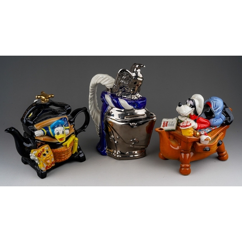 567 - Two Paul Cardew limited edition Disney Character Collection teapots, 