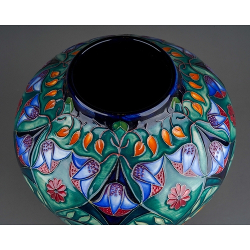 598 - A Moorcroft pottery Collectors Club inverted baluster vase in Anatolia design by Rachel Bishop, circ... 