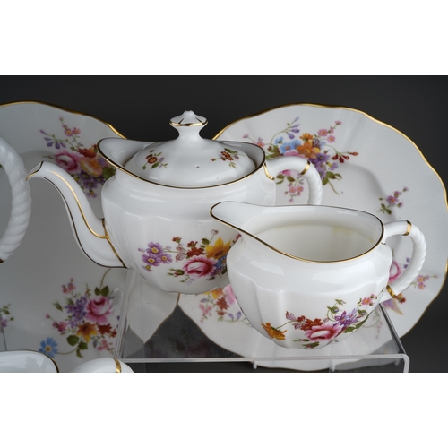 634 - A collection of Royal Crown Derby 'Derby Posies' pattern tea, coffee and dinnerware, etc, comprising... 