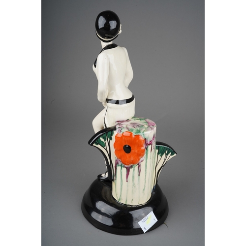 648 - A Kevin Francis for Peggy Davies Ceramics Clarice Cliff Centenary figure, modelled by Andy Moss to t... 