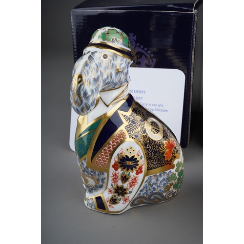 679 - Two boxed Royal Crown Derby limited edition paperweights, comprising 