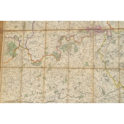 925 - Cartography - Faden, W (London): The Country Twenty-Five Miles ROUND LONDON planned from a SCALE of ... 