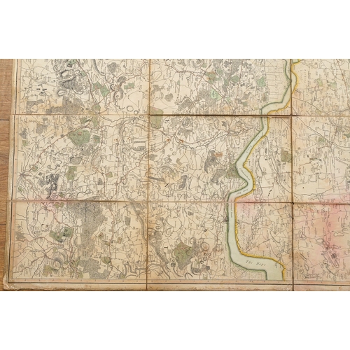 925 - Cartography - Faden, W (London): The Country Twenty-Five Miles ROUND LONDON planned from a SCALE of ... 