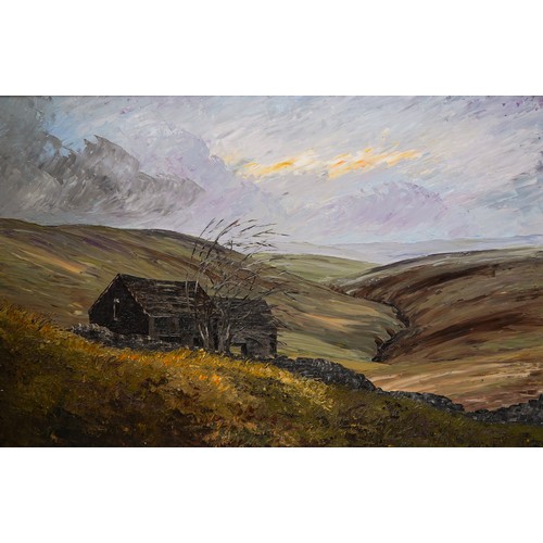 926 - English School (20th Century)
Moors beyond (Yorkshire)
watercolour, 25 x 35.5cm 
signed indistinctly... 