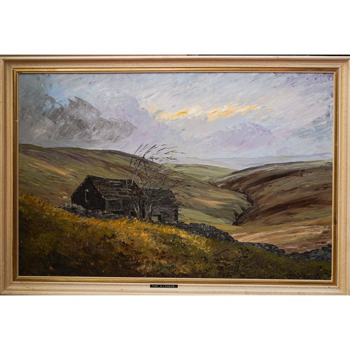 926 - English School (20th Century)
Moors beyond (Yorkshire)
watercolour, 25 x 35.5cm 
signed indistinctly... 