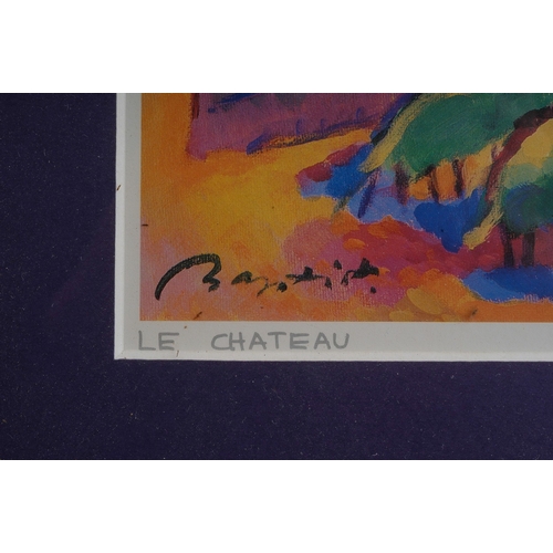 928 - Gerry Baptist (20th Century); a set of three signed colour prints titled: A Shady Corner, Le Chateau... 