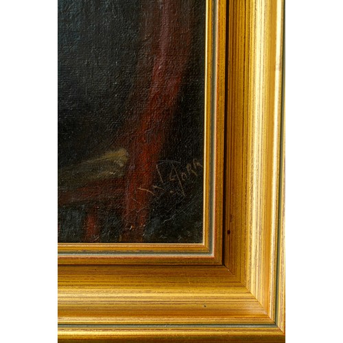 950 - W Farr (early 20th Century)
Portrait of an elderly Gentleman seated
oil on canvas, 57 x 27cm 
signed... 