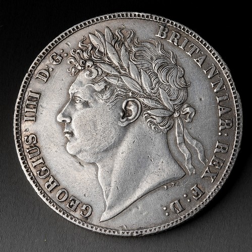 314A - An 1820 silver Half Crown, George IV