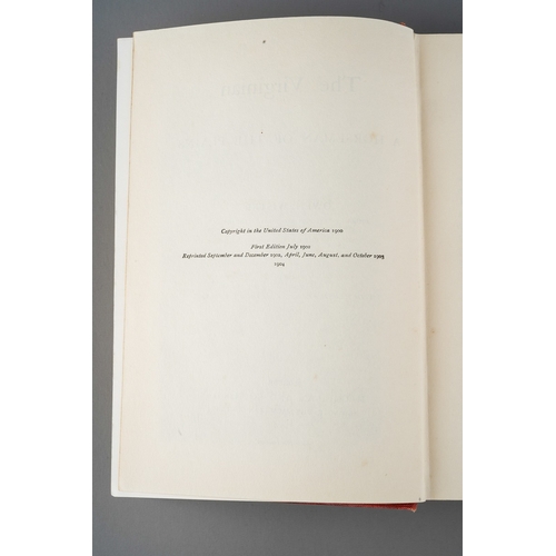 18 - The Virginian 1904 Owen Wister 3rd Edition