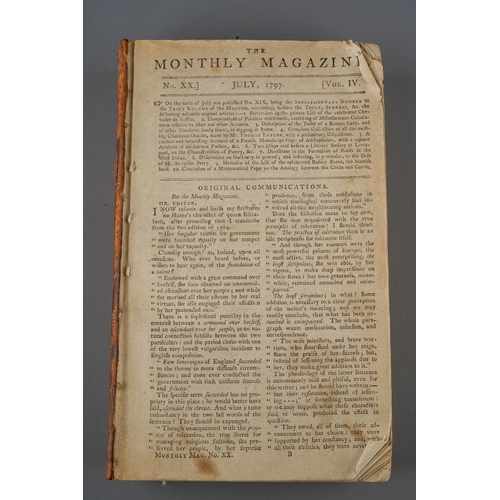 29 - The Monthly Magazine 1797 (Leather no boards)