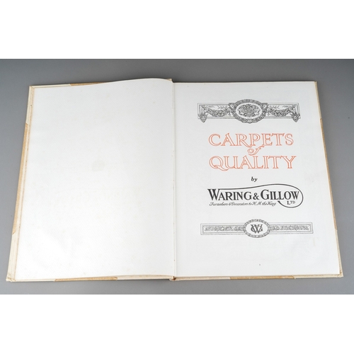 46 - The Carpet Book -  Carpets of Quality , Waring and Gillow Ltd