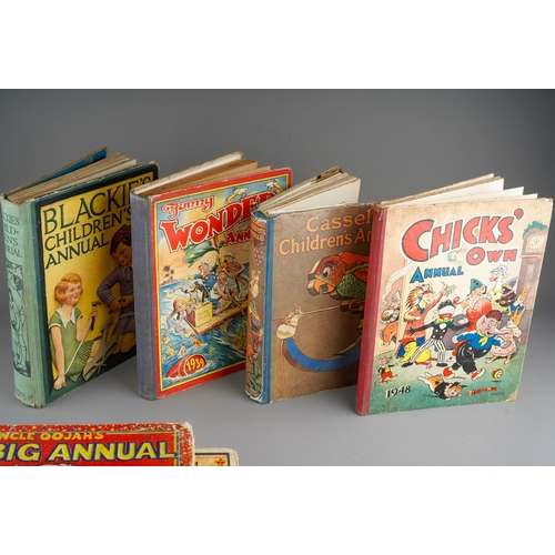 51 - A collection of childrens Annuals (12 volumes) 1920's-1940's to include Uncle Oojah's Big Annual and... 