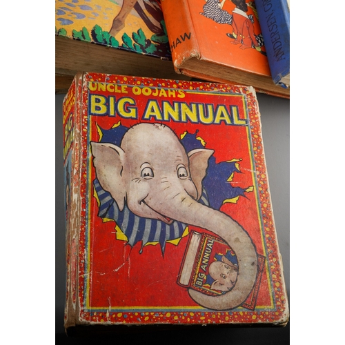 51 - A collection of childrens Annuals (12 volumes) 1920's-1940's to include Uncle Oojah's Big Annual and... 