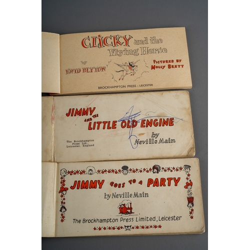 62 - Cartoon Flick books quantity of 5 to include Jimmy and the Red Skins, Jimmy and the little old engin... 