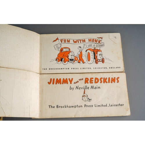 62 - Cartoon Flick books quantity of 5 to include Jimmy and the Red Skins, Jimmy and the little old engin... 