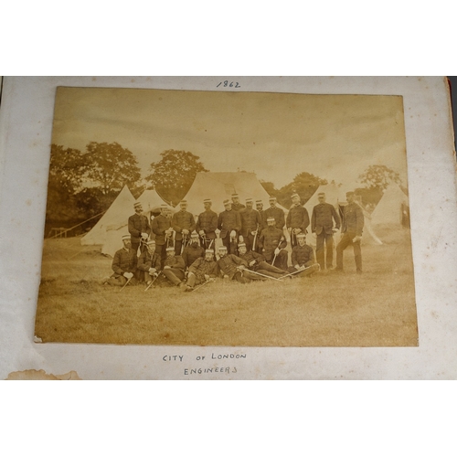 90 - 53rd London Artillery Regiment photo album covering the period from 1900 through to 1945. All photos... 