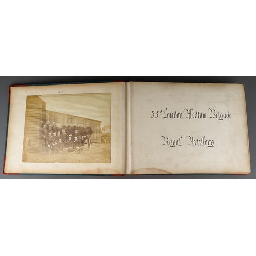 90 - 53rd London Artillery Regiment photo album covering the period from 1900 through to 1945. All photos... 