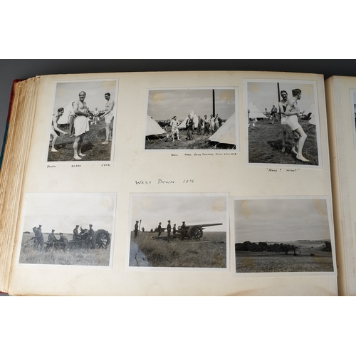 90 - 53rd London Artillery Regiment photo album covering the period from 1900 through to 1945. All photos... 