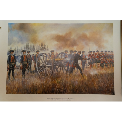 98 - A large quantity of framed and unframed prints and photographs all featuring the Royal Artillery. On... 