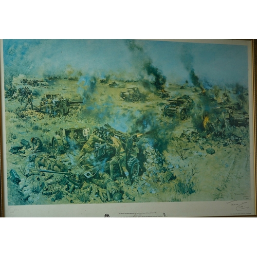 98 - A large quantity of framed and unframed prints and photographs all featuring the Royal Artillery. On... 