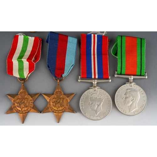 116 - WW2 British & Korean War Medal Group comprising of 1939-45 Star, Italy Star, Defence Medal, War Meda... 