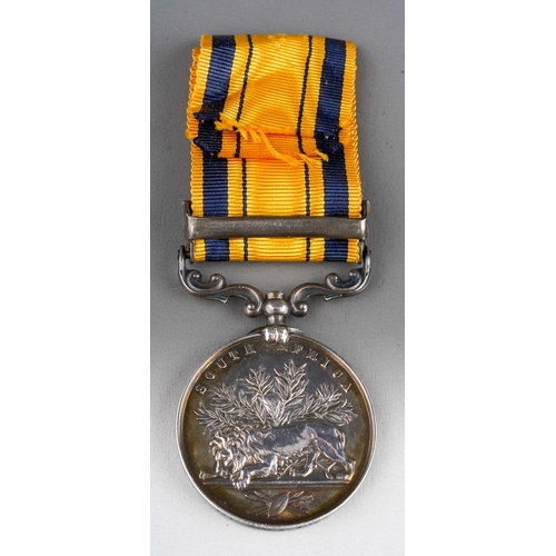 144 - Victorian South Africa Medal 1877-1878-1879 Clasp to a deserter, 406 Pte J Giblin 90th Foot. Complet... 